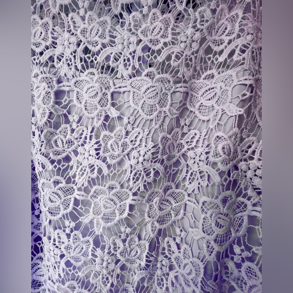 Summer Fashion Lace Top. Lavender color - Picture 2 of 4